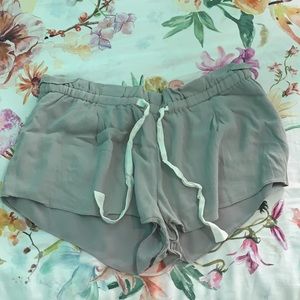 Grey shorts